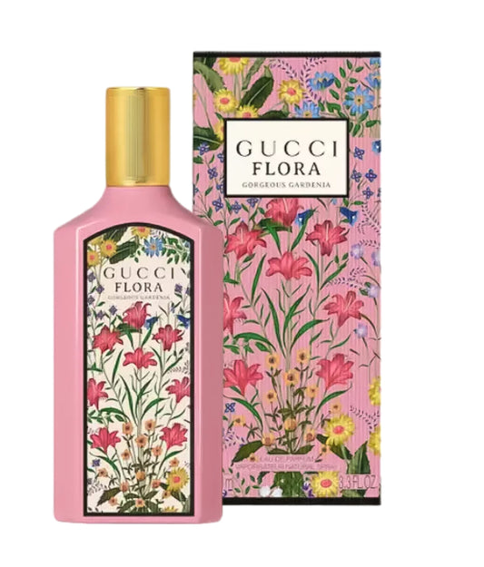 Original Gucci Flora Gorgeous Gardenia Eau De Parfum Pour Femme - 100ml