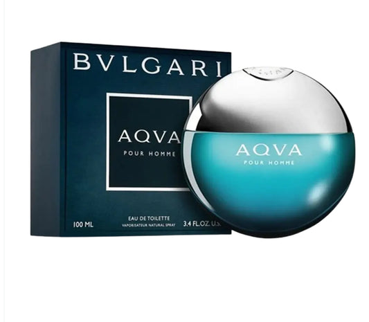 ORIGINAL Bvlgari Aqva Eau De Toilette Pour Homme - 100ml