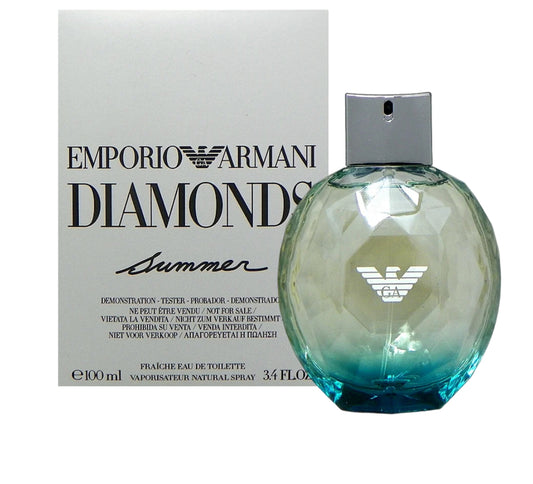 ORIGINAL TESTER Emporio Armani Diamond Summer Eau De Toilette Pour Femme- 100ml