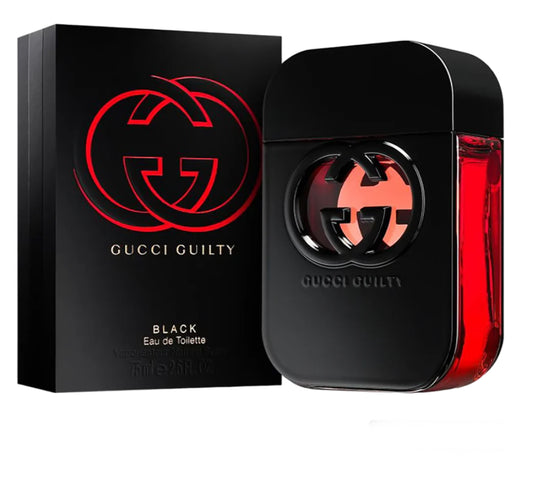 Original Gucci Guilty Black Eau De Toilette Pour Femme 75 ml