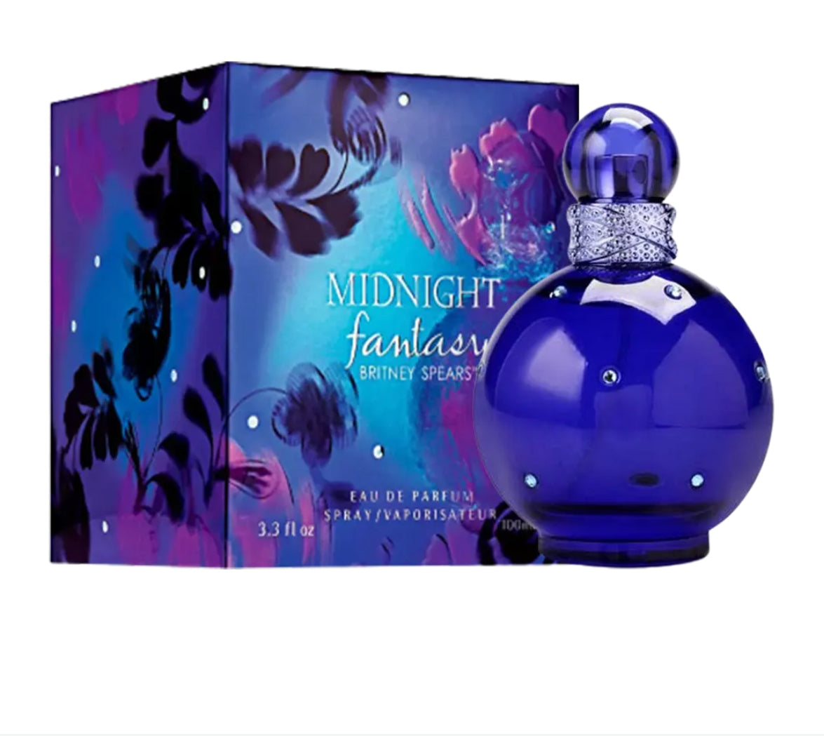 ORIGINAL Britney Spears Midnight Fantasy Eau De Parfum Pour Femme - 100ml