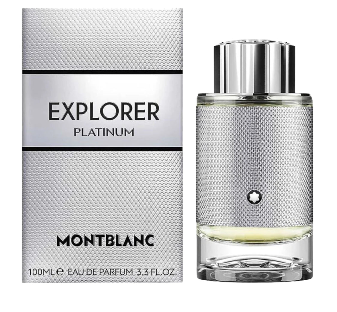 ORIGINAL Mont Blanc Explorer Platinum Eau De Parfum Pour Homme - 100ml