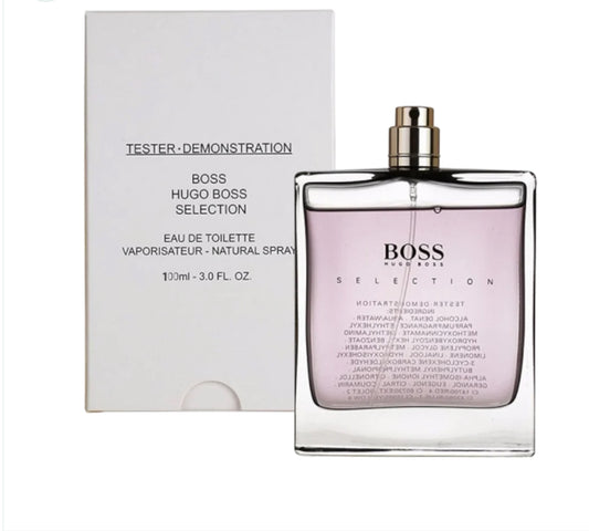 ORIGINAL TESTER Hugo Boss Selection Eau De Toilette Pour Homme - 100ml