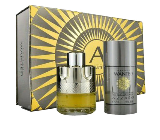 ORIGINAL Azzaro Wanted Eau De Toilette Men's Gift Set