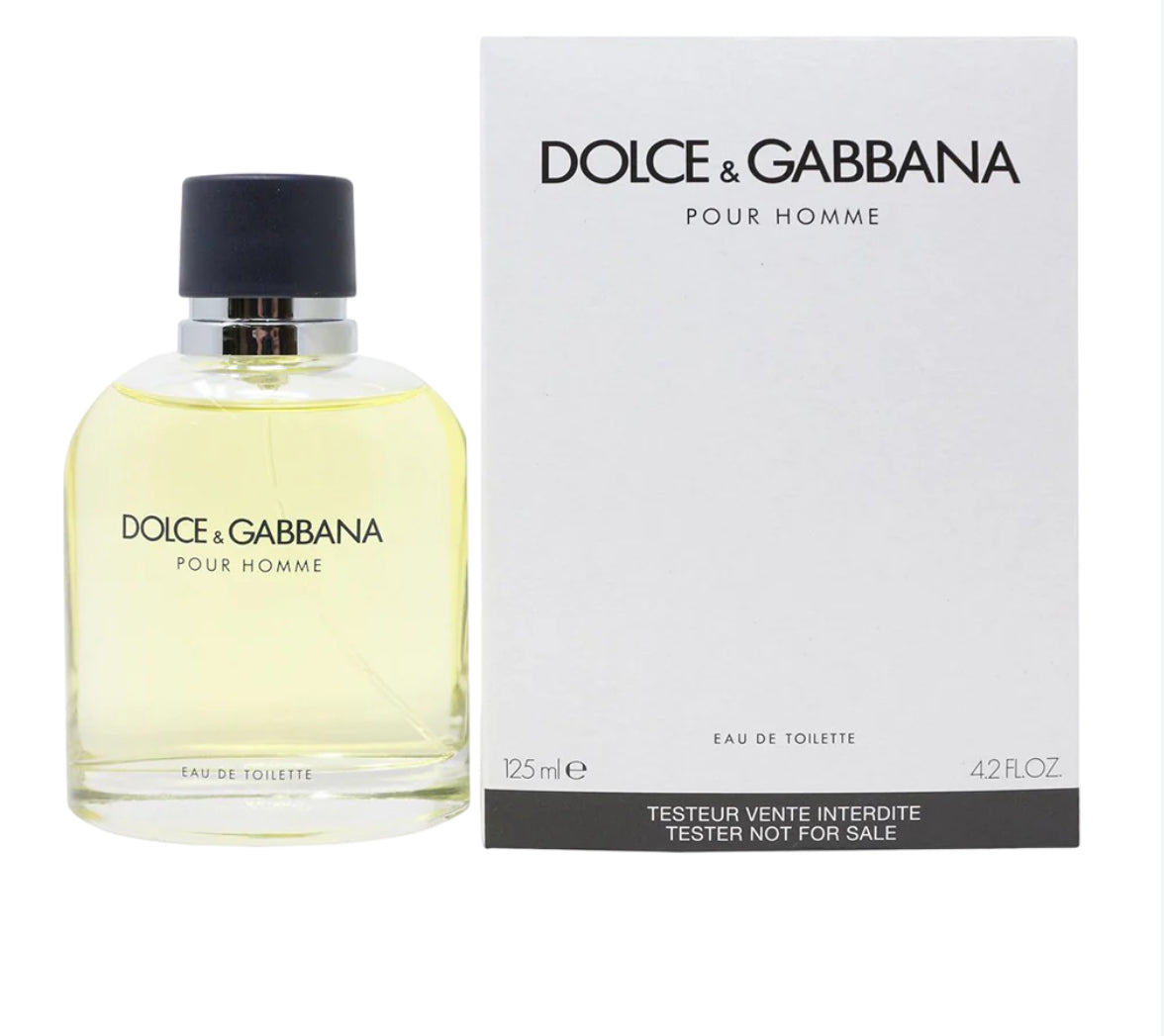 ORIGINAL TESTER Dolce & Gabbana Eau De Toilette Pour Homme - 125ml