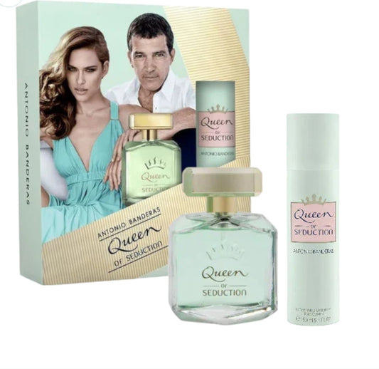 ORIGINAL Antonio Banderas Queen Of Seduction Gift Set Pour Femme