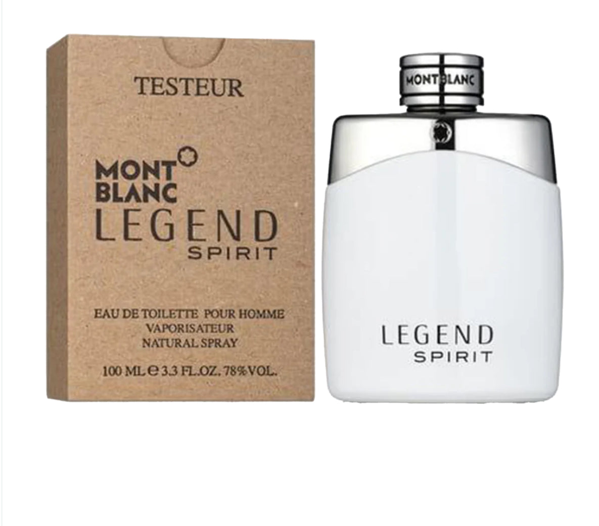 ORIGINAL TESTER Mont Blanc Legend Spirit Eau De Toilette Pour Homme - 100ml