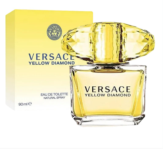 Original Versace Yellow Diamond Eau De Toilette Pour Femme - 90m