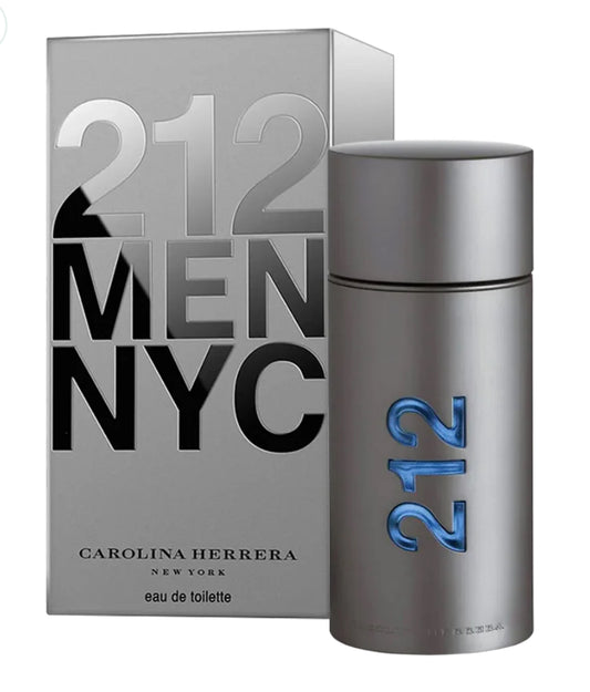 ORIGINAL Carolina Herrera 212 Eau De Toilette Pour Homme - 100ml