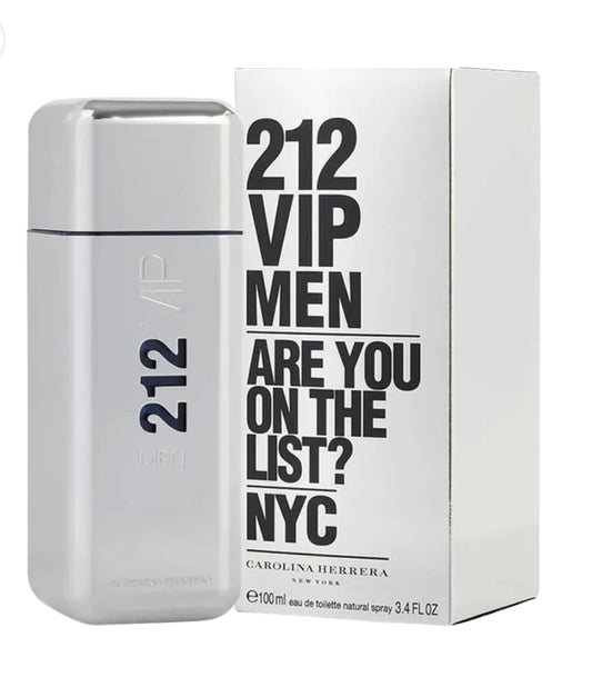 ORIGINAL Carolina Herrera 212 VIP Men Eau De Toilette Pour Homme 100 ml