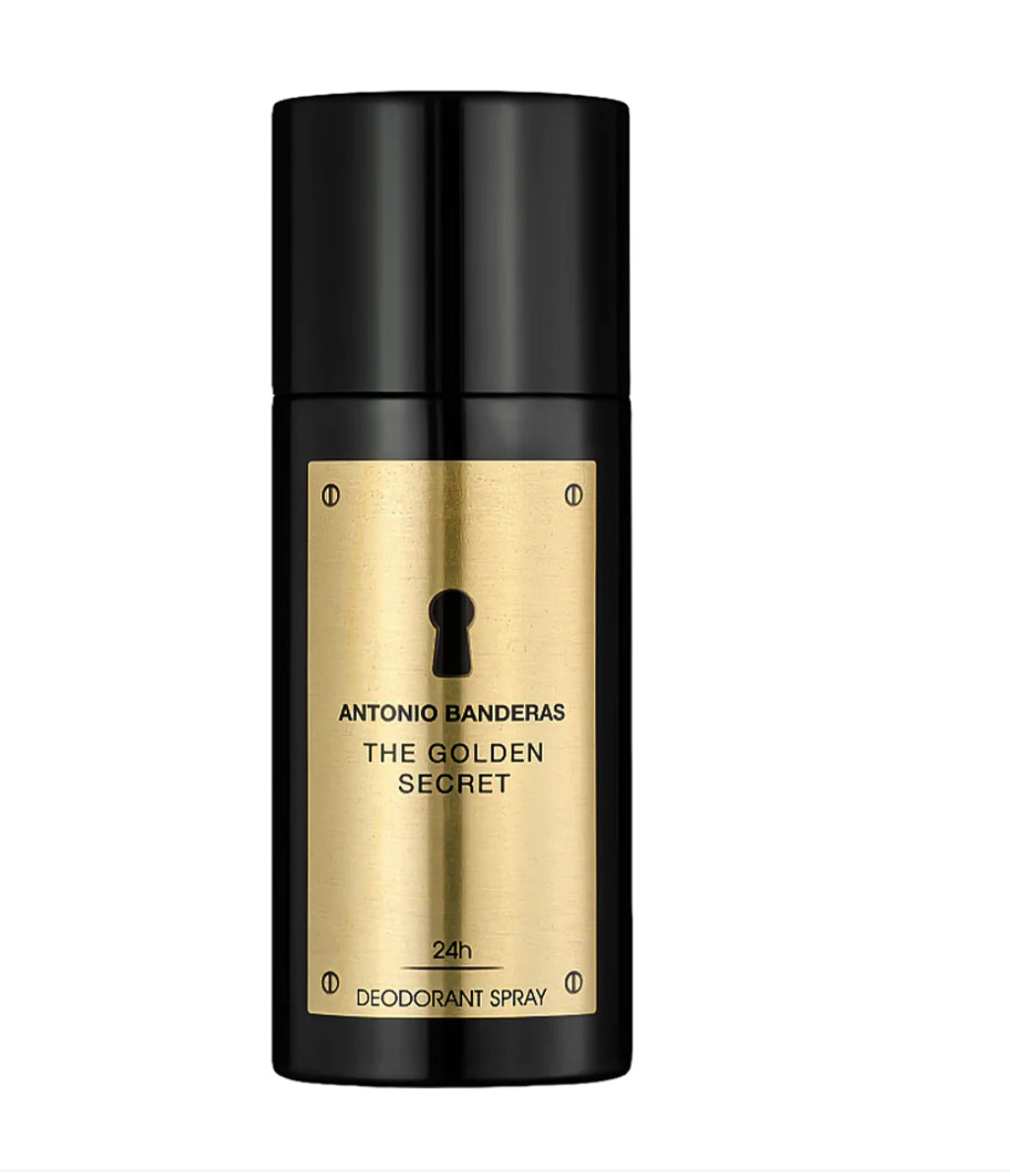 ORIGINAL Antonio Banderas The Golden Secret Deodorant Spray Pour Homme - 150ml