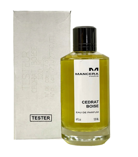 ORIGINAL TESTER Mancera Cedrat Boise Eau De Parfum Pour Homme & Femme - 120ml