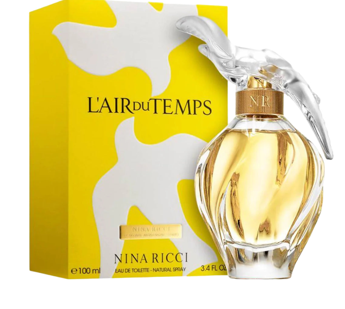 Original Nina Ricci L'Air Du Temps Eau De toilette Pour Femme 100 ml