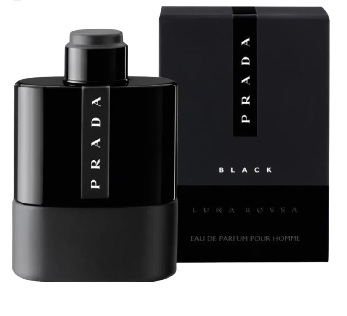 Original Prada Luna Rossa Black Eau De Parfum Pour Homme - 100ml