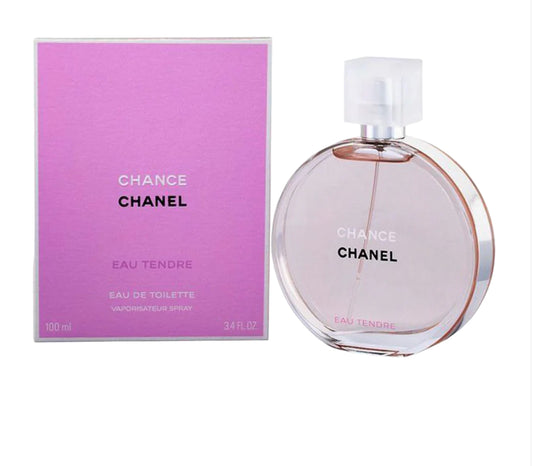 ORIGINAL Chanel Chance Eau Tendre Eau De Toilette Pour Femme - 100ml