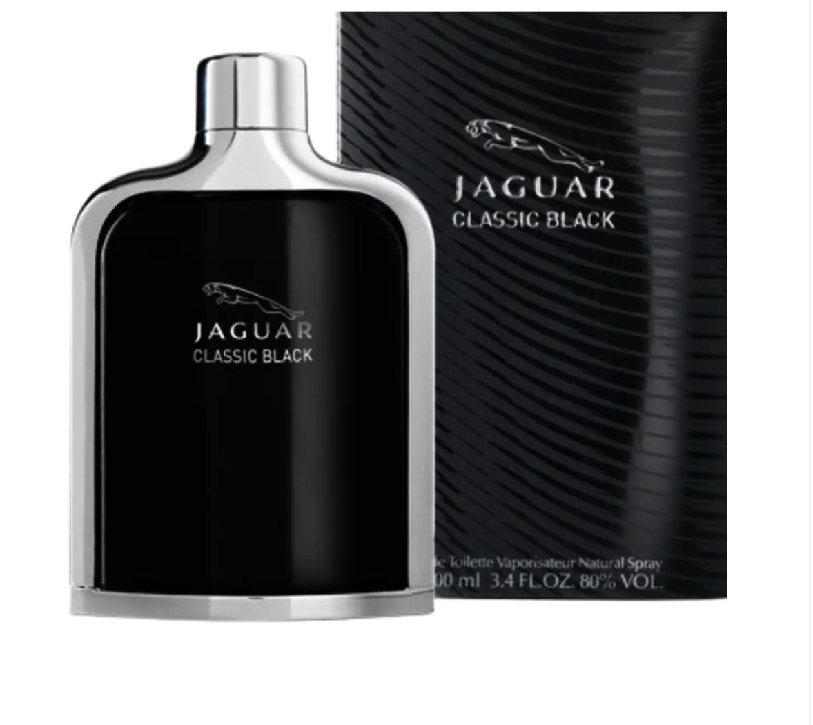 ORIGINAL Jaguar Classic Black Eau De Toilette Pour Homme - 100ml