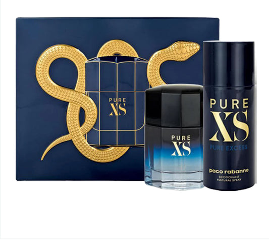 ORIGINAL Paco Rabanne Pure XS Eau De Toilette Men's Gift Set