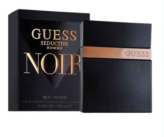 Original Guess Seductive Homme Noir Eau De Toilette Pour Homme - 100ml