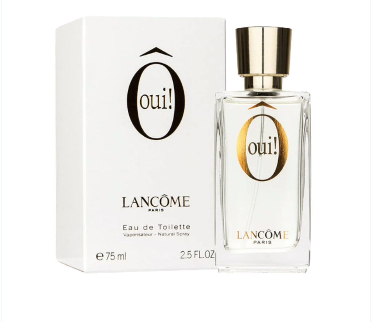 ORIGINAL Lancome Oui Eau De Toilette Pour Femme - 75ml