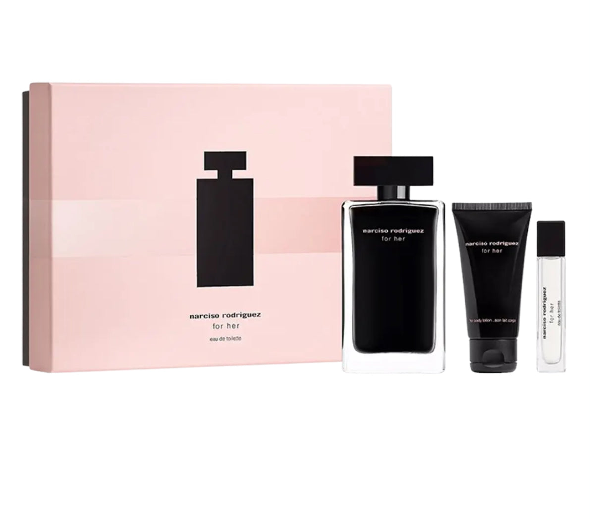 ORIGINAL Narciso Rodriguez For Her Eau De Toilette Women's Gift Set