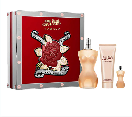 ORIGINAL Jean Paul Gaultier Classique Women's Gift Set - 3Pcs