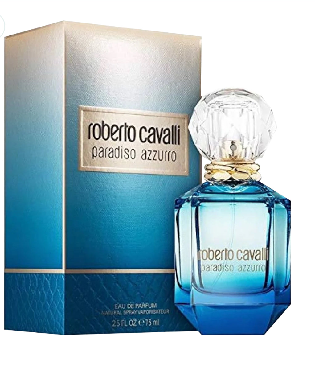 Original Roberto Cavalli Paradiso Azzurro Eau De Parfum Pour Femme - 75ml