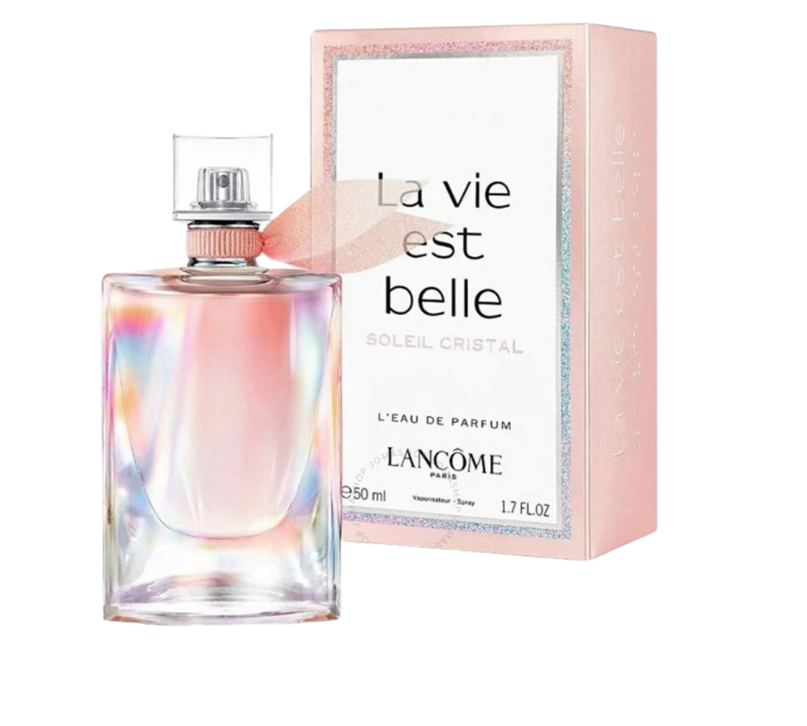 ORIGINAL Lancome La Vie Est Belle Soleil Cristal Eau De Parfum Pour Femme - 50ml