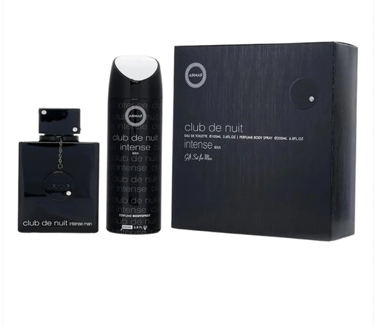 ORIGINAL Armaf Club De Nuit Intense Eau De Toilette Men's Gift Set - 2Pcs