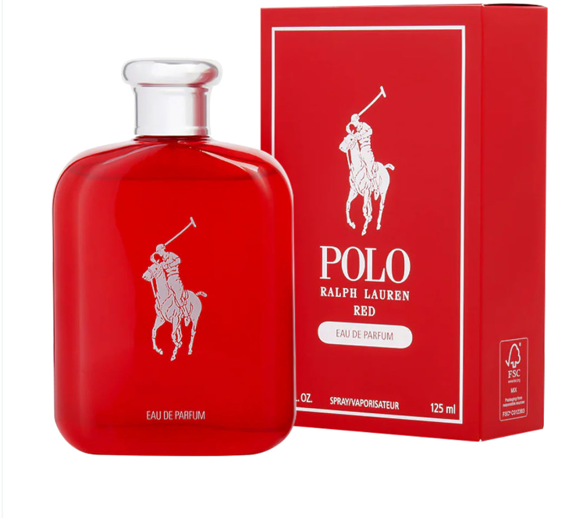 ORIGINAL Ralph Lauren Polo Red Eau De Parfum Pour Homme - 125ml