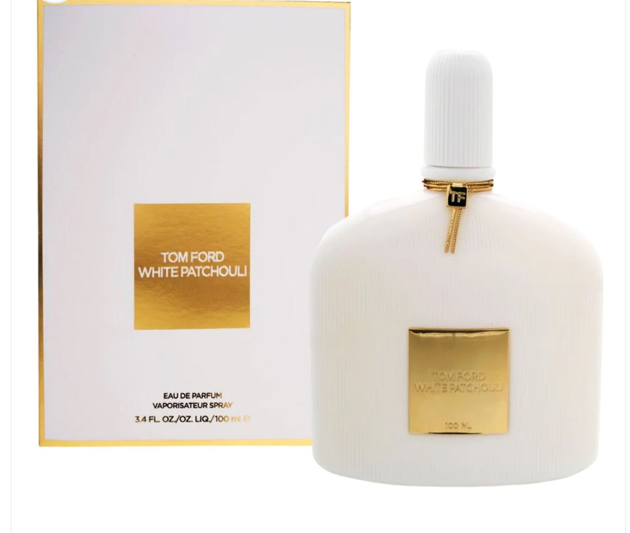 Original Tom Ford White Patchouli Eau De Parfum Pour Homme & Femme - 100ml