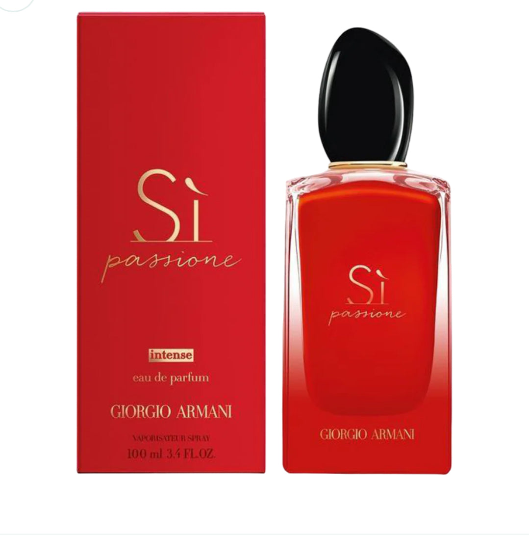 ORIGINAL Giorgio Armani Si Passione Intense Eau De Parfum Pour Femme - 100ml