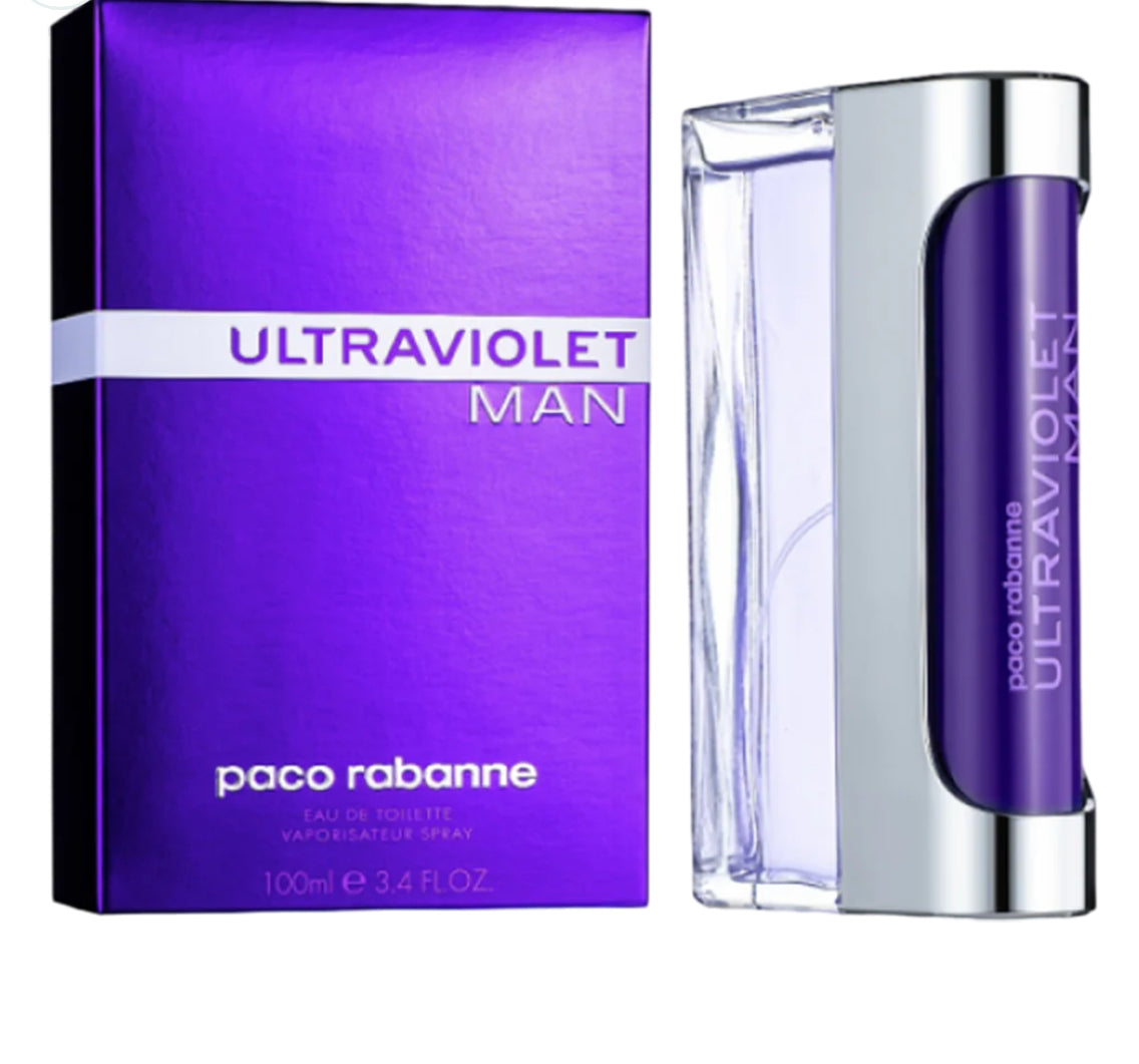 Original Paco Rabanne Ultraviolet Man Eau De Toilette Pour Homme - 100ml