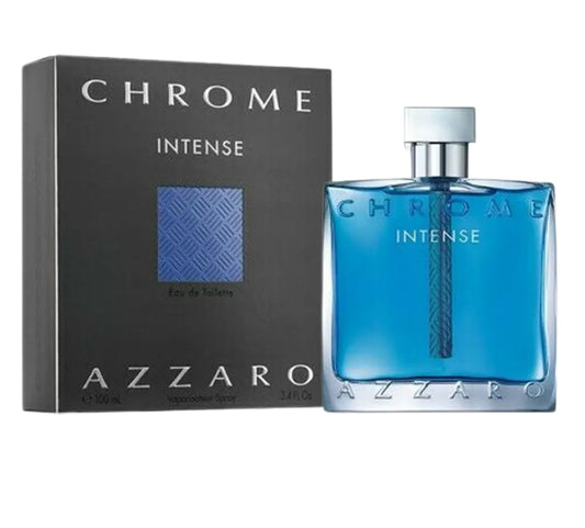 ORIGINAL Azzaro Chrome Intense Eau De Toilette Pour Homme - 100ml