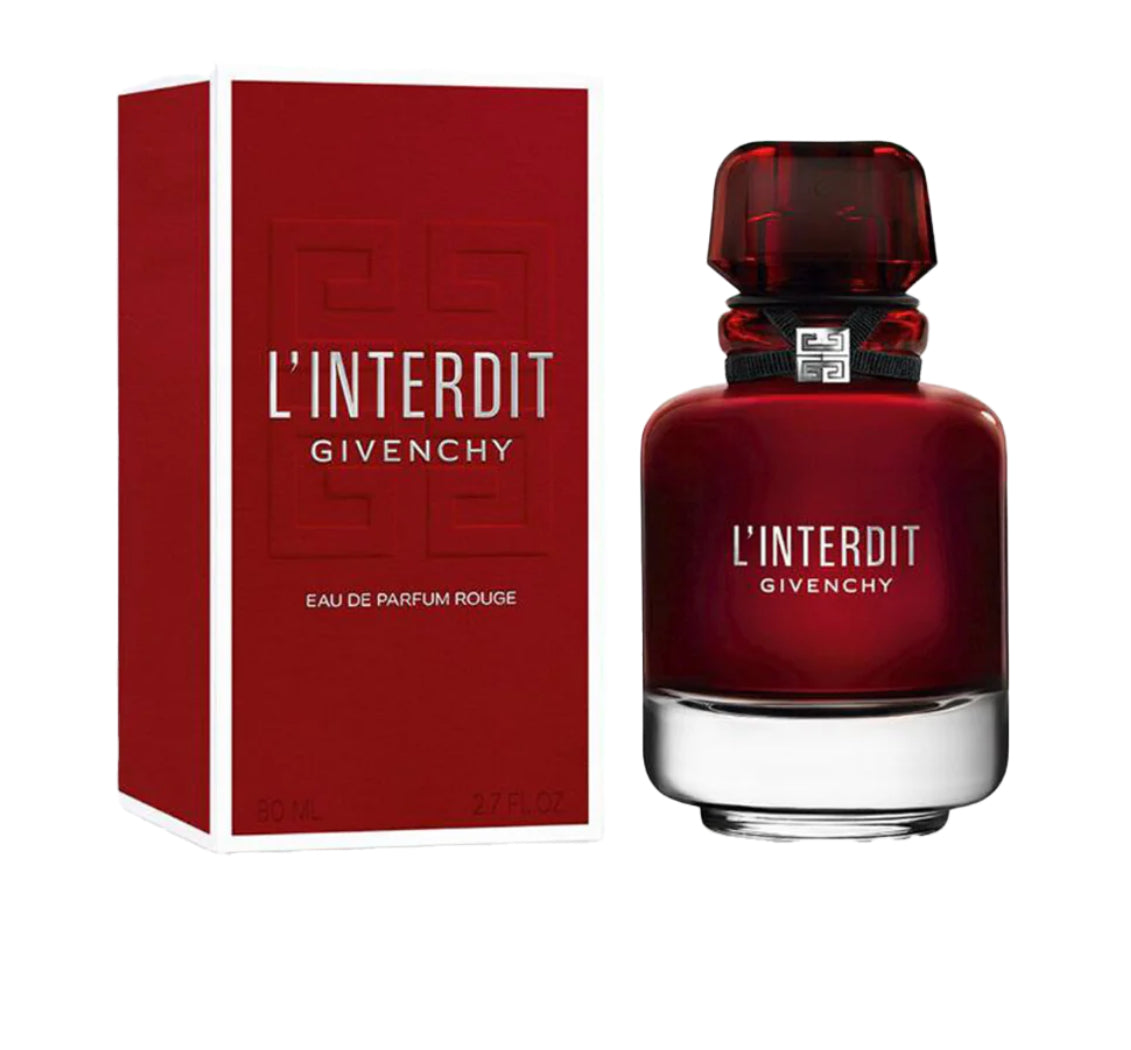 ORIGINAL Givenchy L'interdit Rouge Eau De Parfum Pour Femme - 80ml