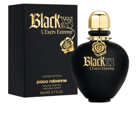 Original Paco Rabanne Black XS L'exces Extreme Limited Edition Eau De Parfum Pour Femme - 80ml