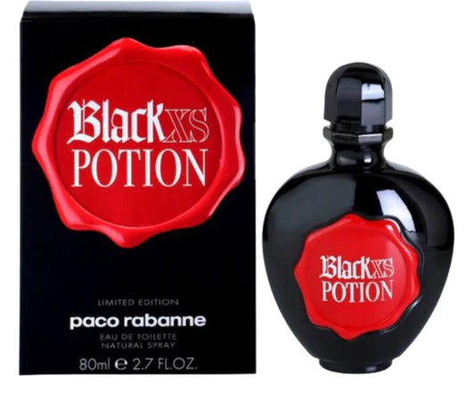 Original Paco Rabanne Black XS Potion Eau De Toilette Pour Femme - 80ml