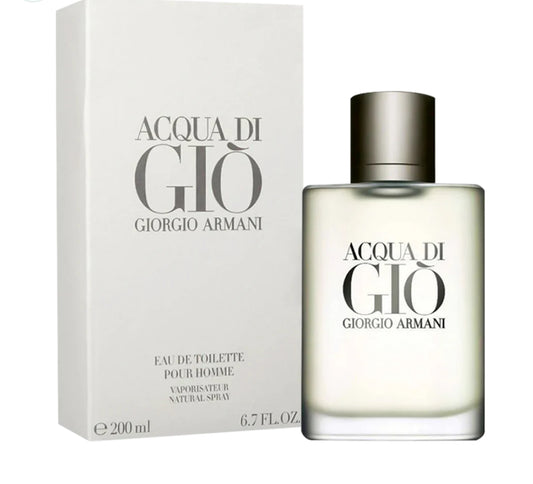 ORIGINAL Giorgio Armani Acqua Di Gio Eau De Toilette Pour Homme 200 ml