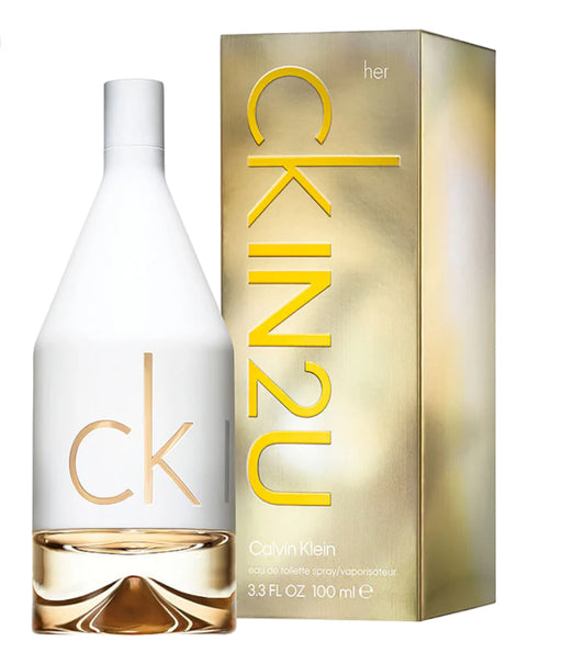 Original Calvin Klein CK IN2U Eau De Toilette Pour Femme 100 ml