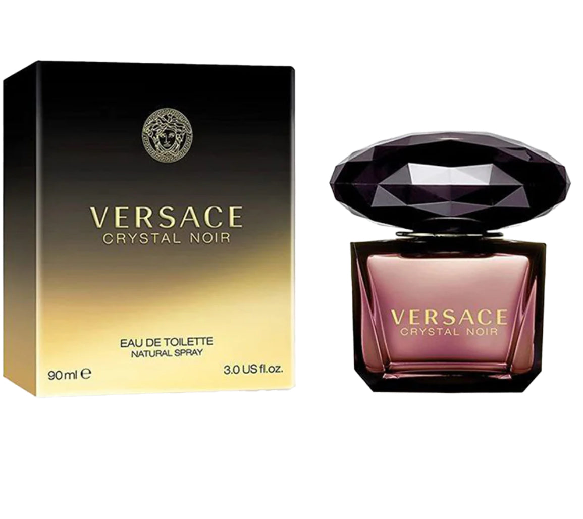 Original Versace Crystal Noir Eau De Toilette Pour Femme 90 ml