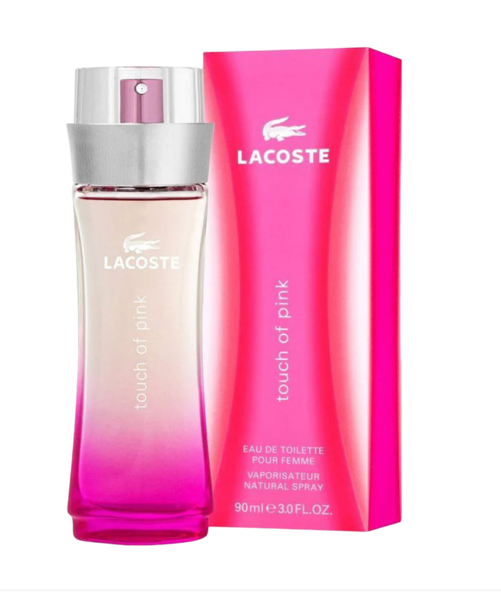 ORIGINAL Lacoste Touch of Pink Eau De Toilette Pour Femme - 90ml