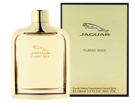 ORIGINAL Jaguar Classic Gold Eau De Toilette Pour Homme - 100ml