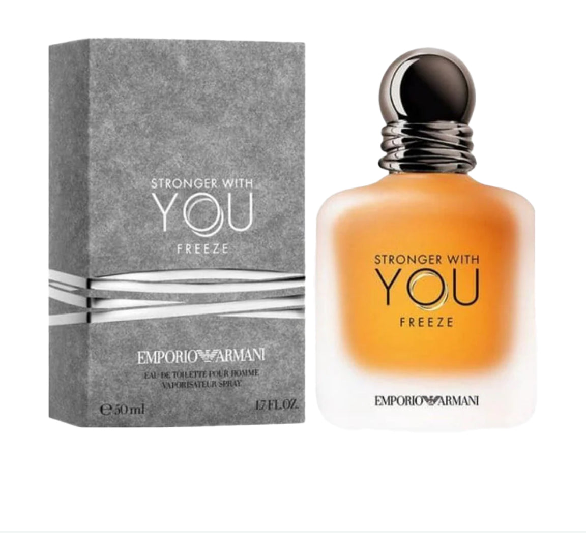 ORIGINAL Emporio Armani Stronger With You Freeze Eau De Parfum Pour Homme - 100ml