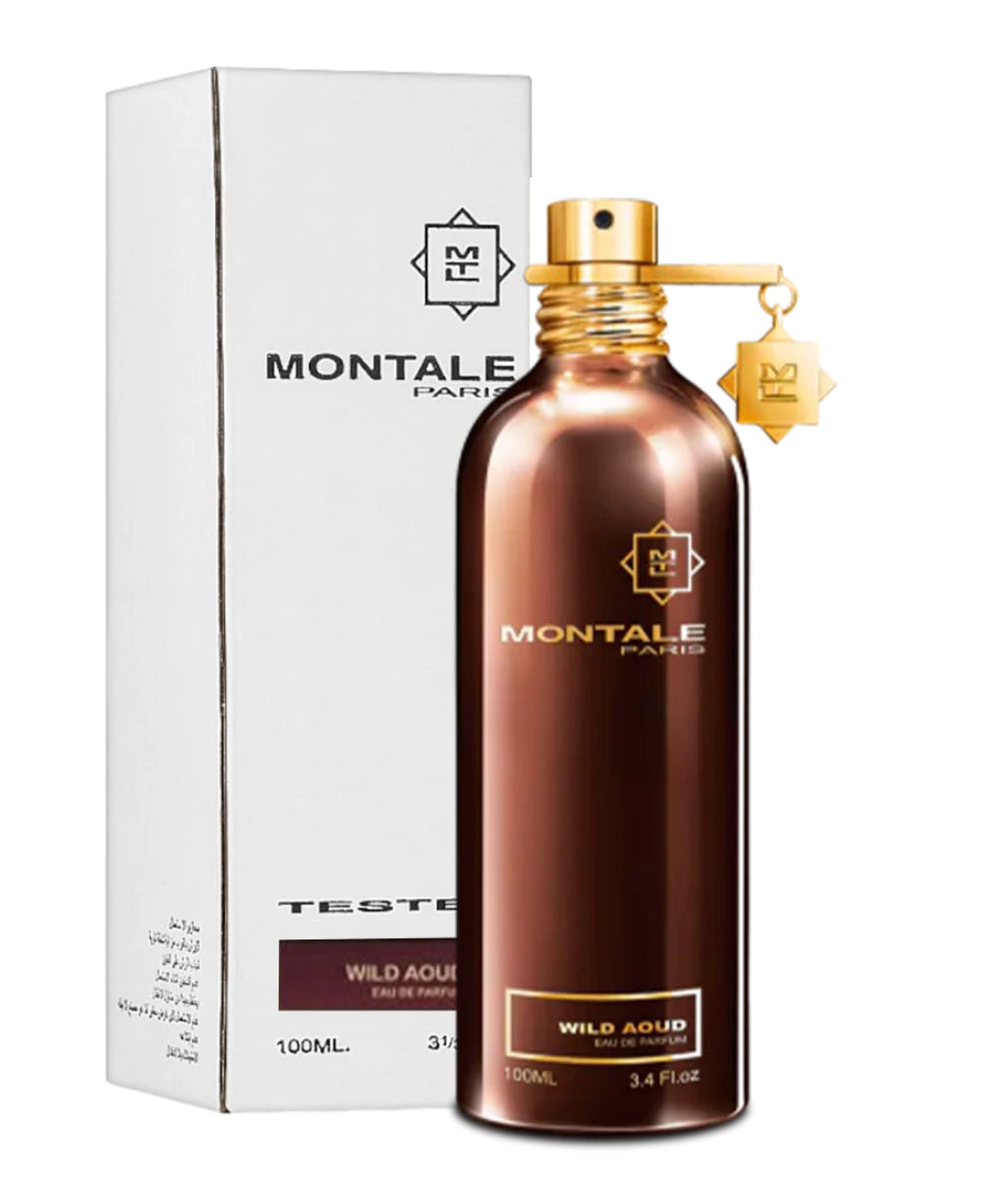 ORIGINAL TESTER Montale Paris Wild Oud Eau De Parfum Pour Homme & Femme - 100ml