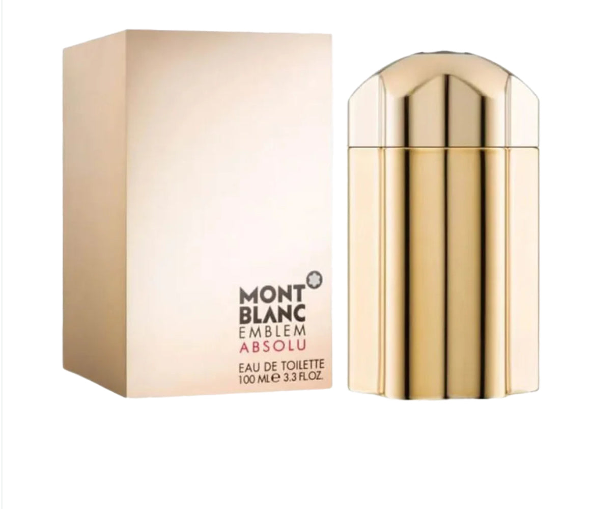 ORIGINAL Mont Blanc Emblem Absolu Eau De Toilette Pour Homme - 100ml