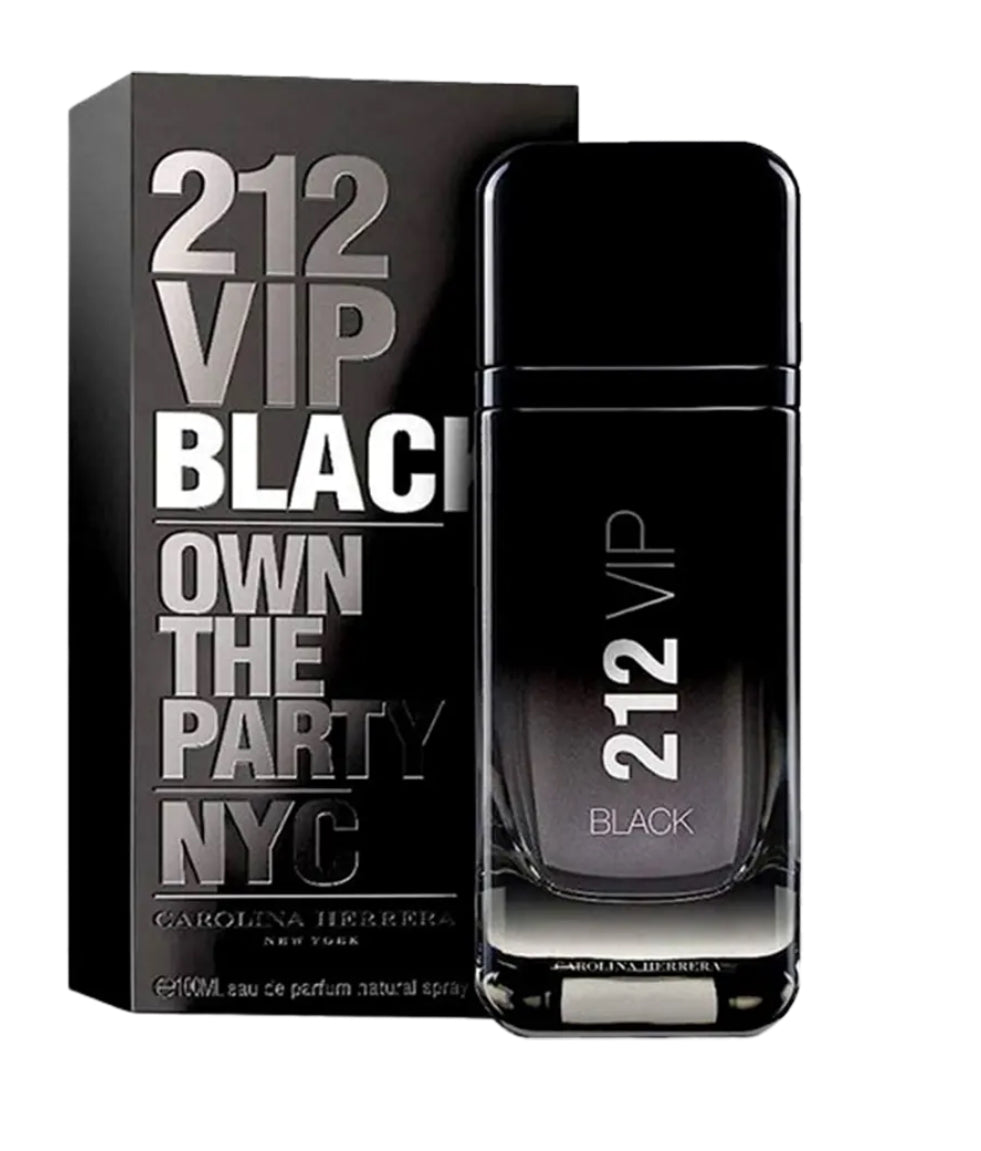 ORIGINAL Carolina Herrera 212 VIP Black Eau De Parfum Pour Homme - 100ml