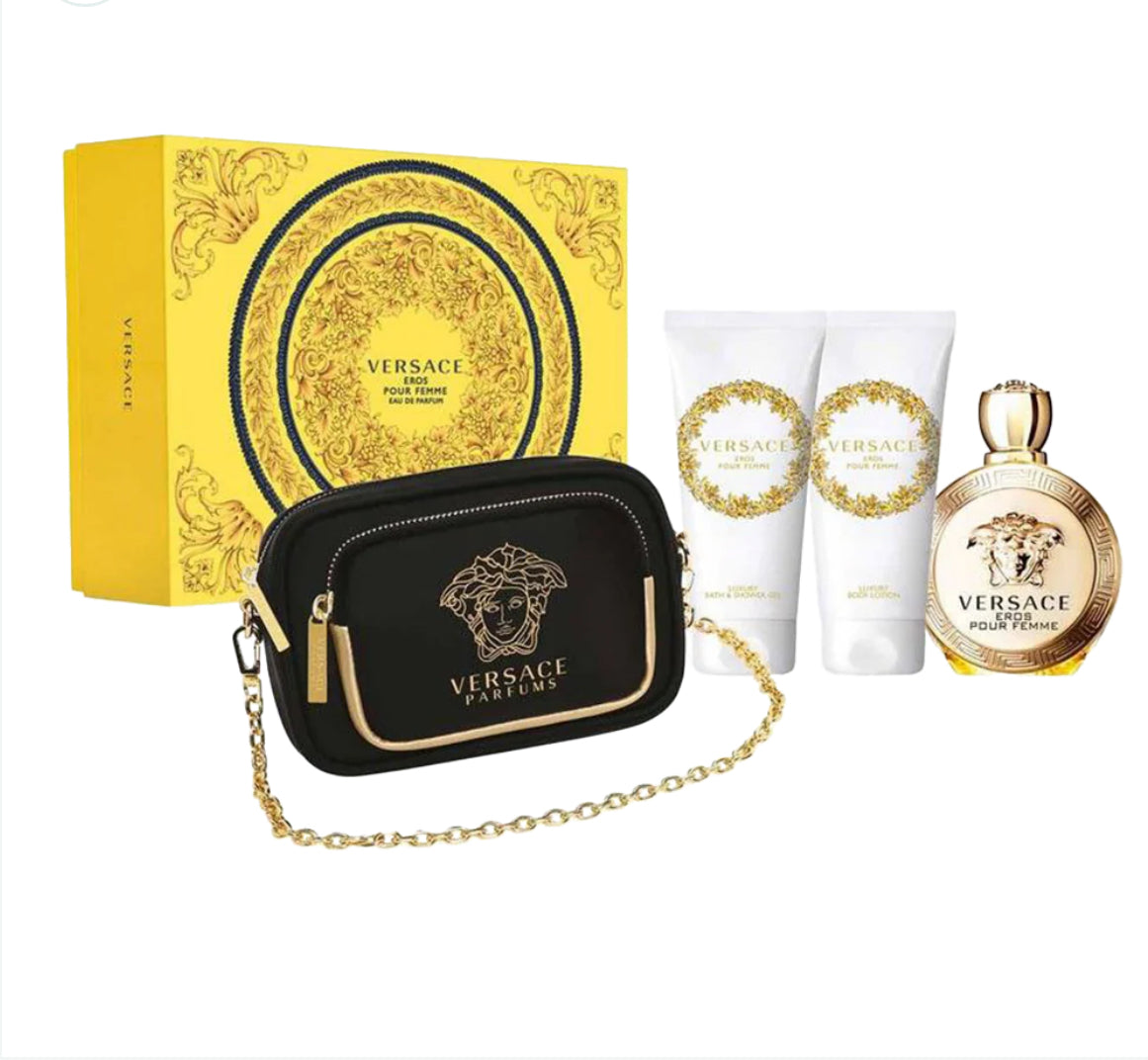 ORIGINAL Versace Eros Eau De Parfum Women's Gift Set