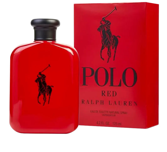 ORIGINAL Ralph Lauren Polo Red Eau De Toilette Pour Homme - 125ml