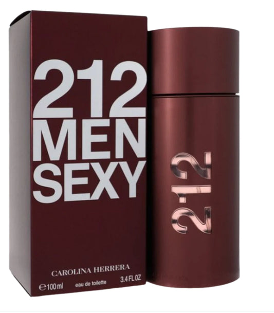 Original Carolina Herrera CH 212 Sexy Men Eau De Toilette Pour Homme - 100ml