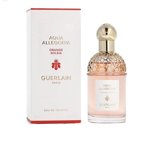 ORIGINAL Guerlain Aqua Allegoria Orange Soleila Eau De Toilette Pour Femme - 75ml