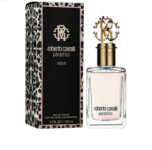 ORIGINAL Roberto Cavalli Paradiso Assoluto Eau De Parfum Pour Femme - 100ml